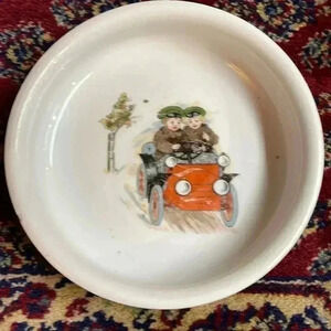 Adorable, handpainted bowl made in Germany.